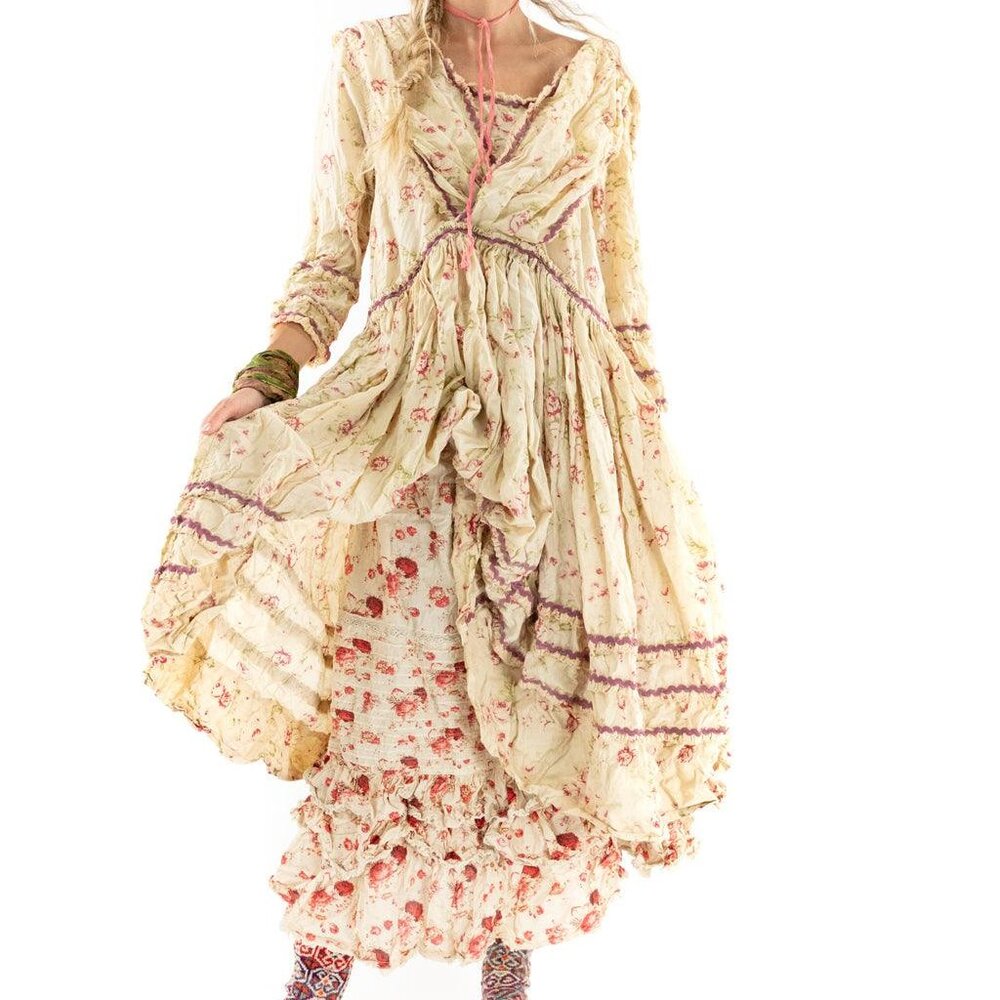 Magnolia Pearl Ric Rac Nonnie Belle Dress 833 Dearie